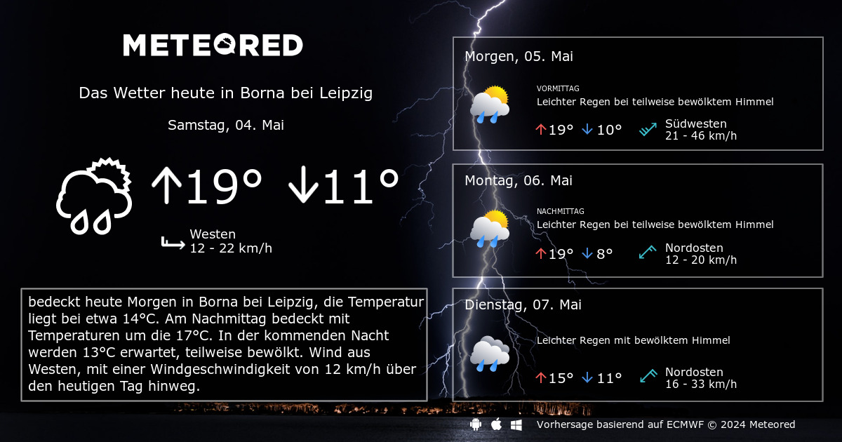 Wetter de leipzig 14 tage Wetter Leipzig